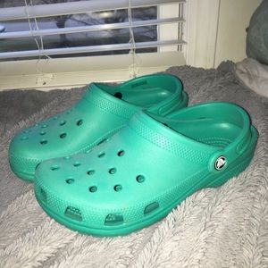 Classic Clogs Crocs “Deep Green” Teal